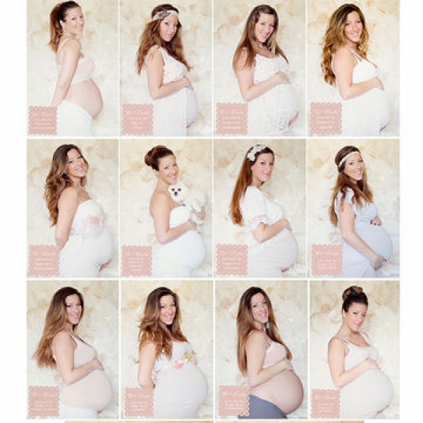 پانزده ایده خلاقانه برای عکاسی بارداری